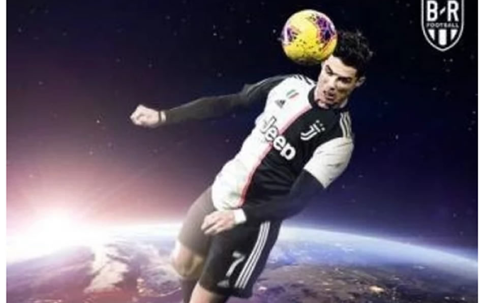 La imaginación rondó las redes sociales tras la hazaña de CR7