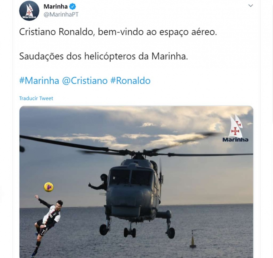 La imaginación rondó las redes sociales tras la hazaña de CR7