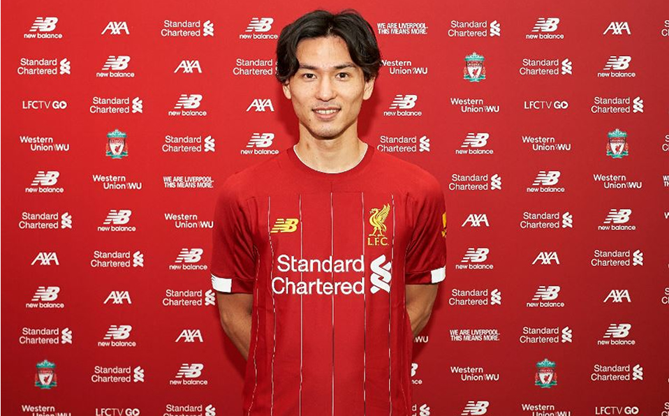 El japonés Takumi Minamino es nuevo jugador del Liverpool de Klopp (Twitter @LFC)