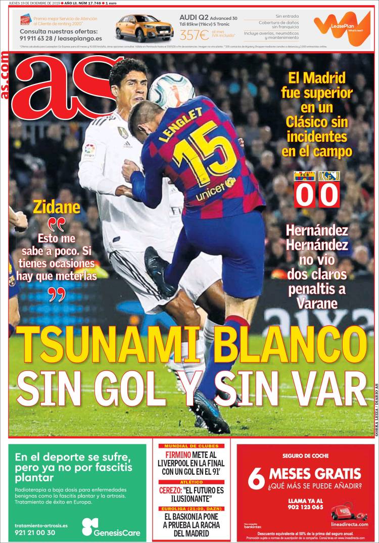 Las mejores portadas deportivas.
