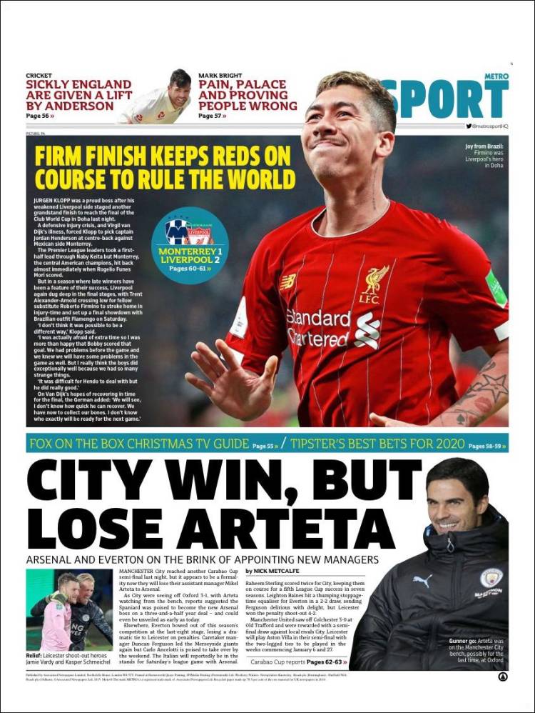 Las mejores portadas deportivas.