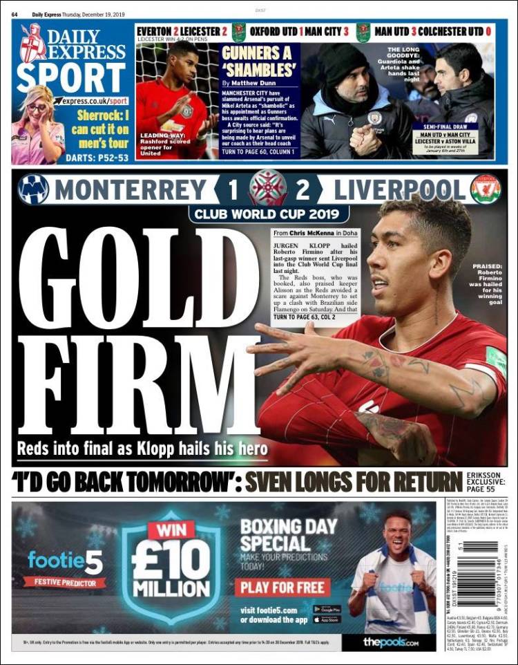 Las mejores portadas deportivas.