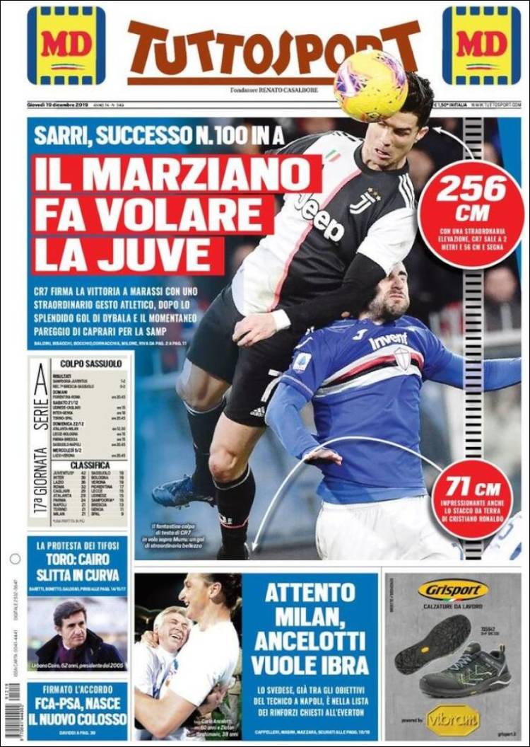 Las mejores portadas deportivas.
