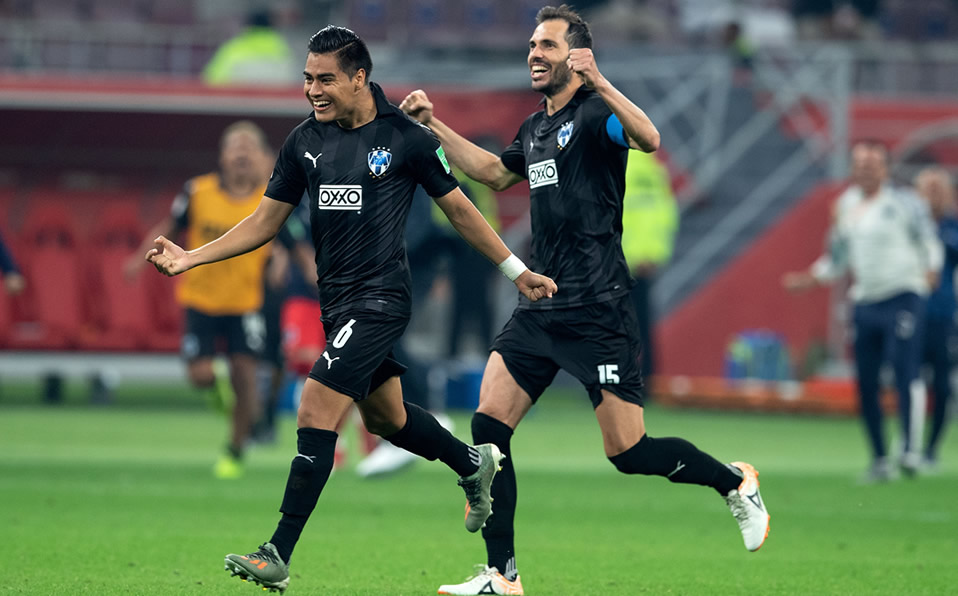 Basanta celebrando el triunfo en su cuarta competición de Mundial de Clubes. (Mexsport)