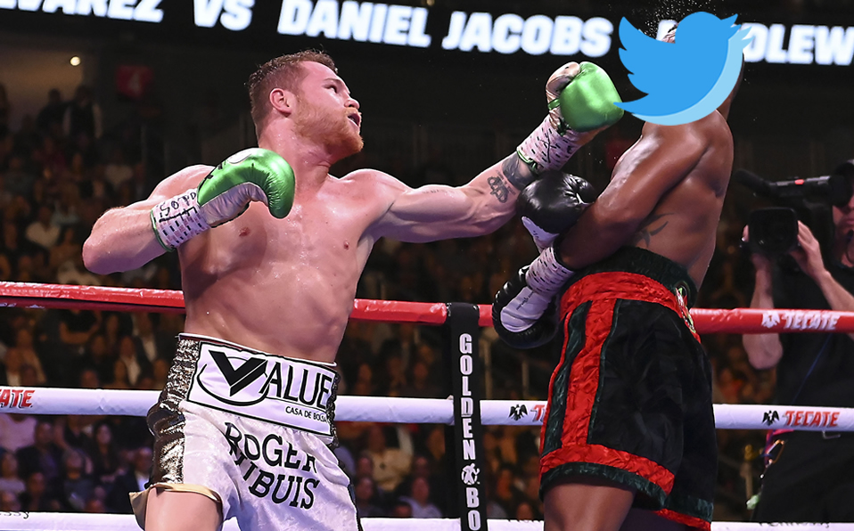 Canelo Álvarez muestra sus dotes en el albur; su víctima, un tuitero (Imago7)