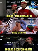 Chávez Jr. fue la comidilla en redes sociales.