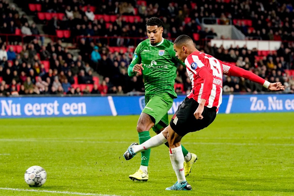 Cody Gakpo puso el cuarto en el marcador a favor de PSV. (Foto: Imago 7)