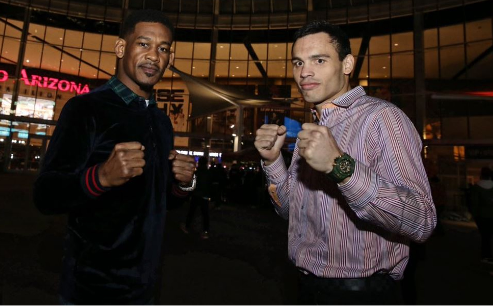 Julio César Chávez Jr. dice que Daniel Jacobs es 'un marrullero' (Twitter @MatchroomBoxing)