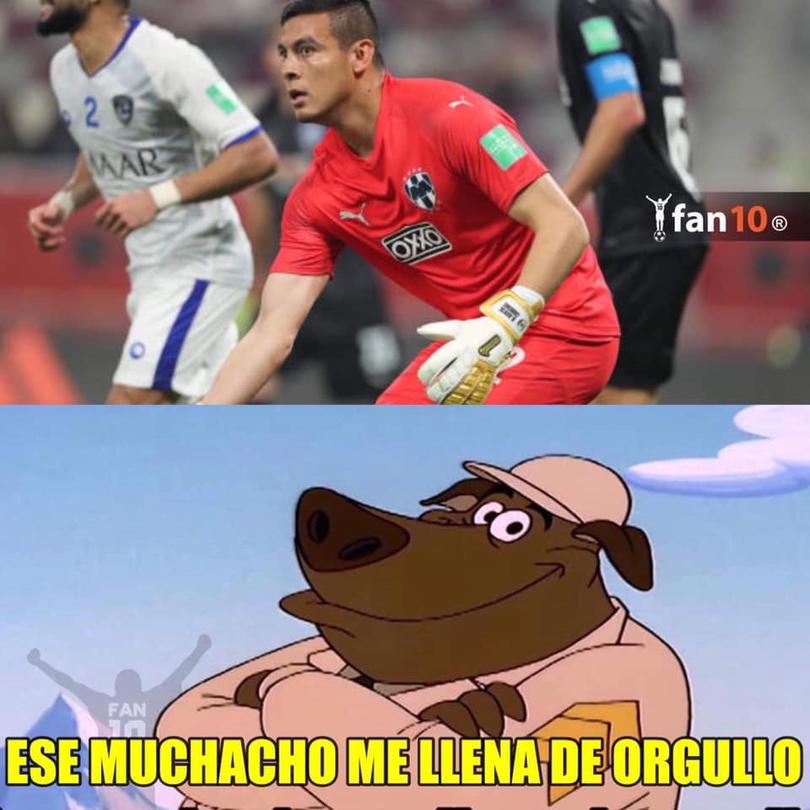 Los memes que dejó el tercer lugar de Rayados en Qatar 2019.