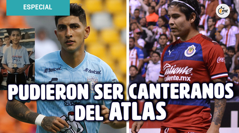 Pocho Guzmán y Chofis López pudieron ser canteranos del Atlas