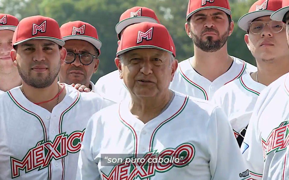 El presidente reconoció la calidad de los jugadores que integraron el equipo en el Premier12. (Foto: @lopezobrador_)