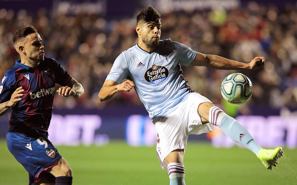 Araujo es titular indiscutible en el Celta de Vigo. (EFE)