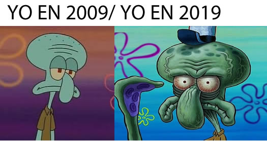 Tú hace 10 años
