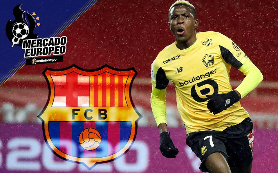 Victor Osimhen suena para llegar en el verano del 2020 al Barcelona. (AFP)