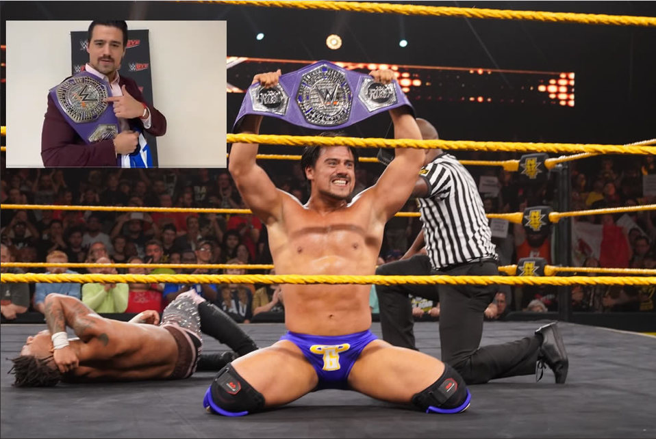 El gladiador de la WWE es fiel seguidor de los Rayados. FOTO: WWE