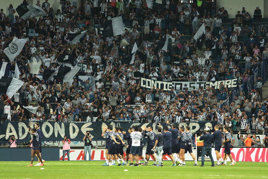 La barra de Monterrey ha hecho el llamado por redes sociales para alentar a su equipo en la Final ante las Águilas. FOTO: Imago7.