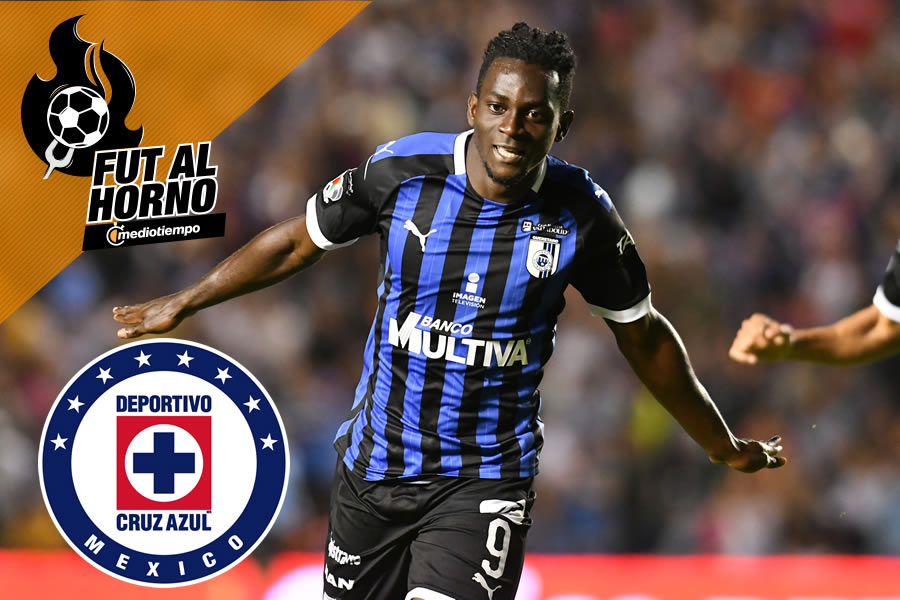 El africano hizo nueve goles en la Liga MX con los Gallos durante el año que militó en el club. FOTO: Mexsport.