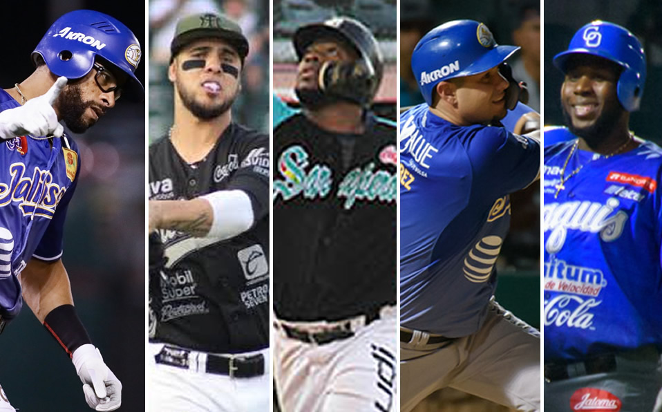 Los 5 mejores bateadores extranjeros del 2019 en México