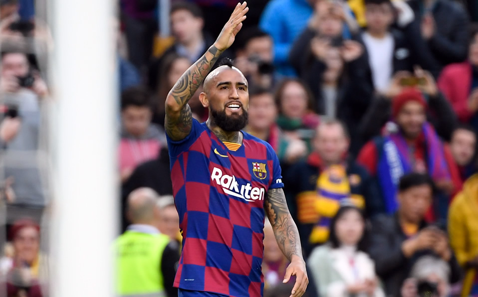 Vidal quiere abandonar el club azulgrana porque casi no juega. (Foto: AFP)