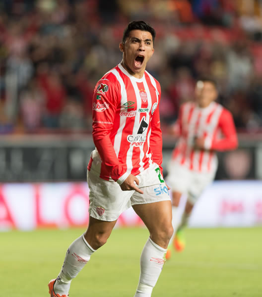 Edson Puch mostró su capacidad goleadora en un año con los Rayos, hizo 15 goles en 35 juegos; llegó a unas Semifinales en el A2016. FOTO: Mexsport.