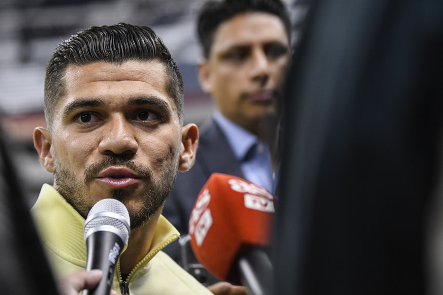 Henry Martín durante el Día de Medios. (Foto: Imago7)