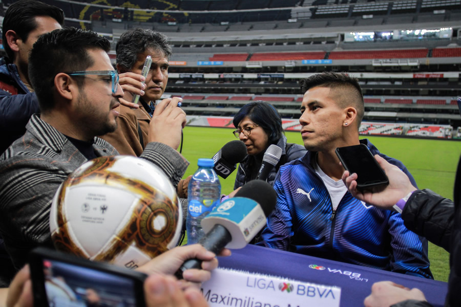 Maxi Meza regresó confiado de Qatar. (Foto: Imago7)