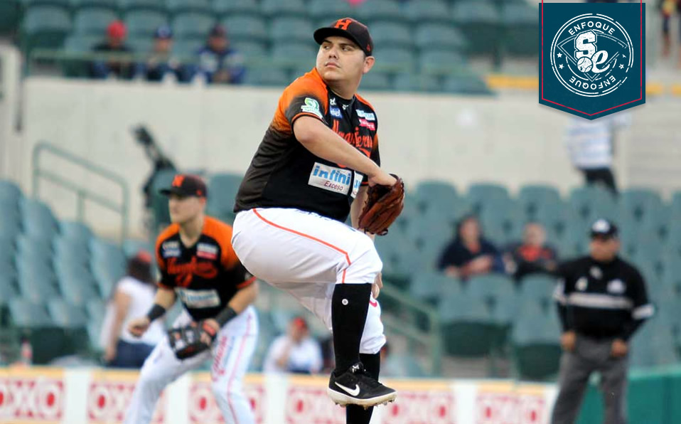 Oramas ha lanzado para los Naranjeros de Hermosillo desde su debut en LMP en 2008. (Foto: @septimaentrada_)