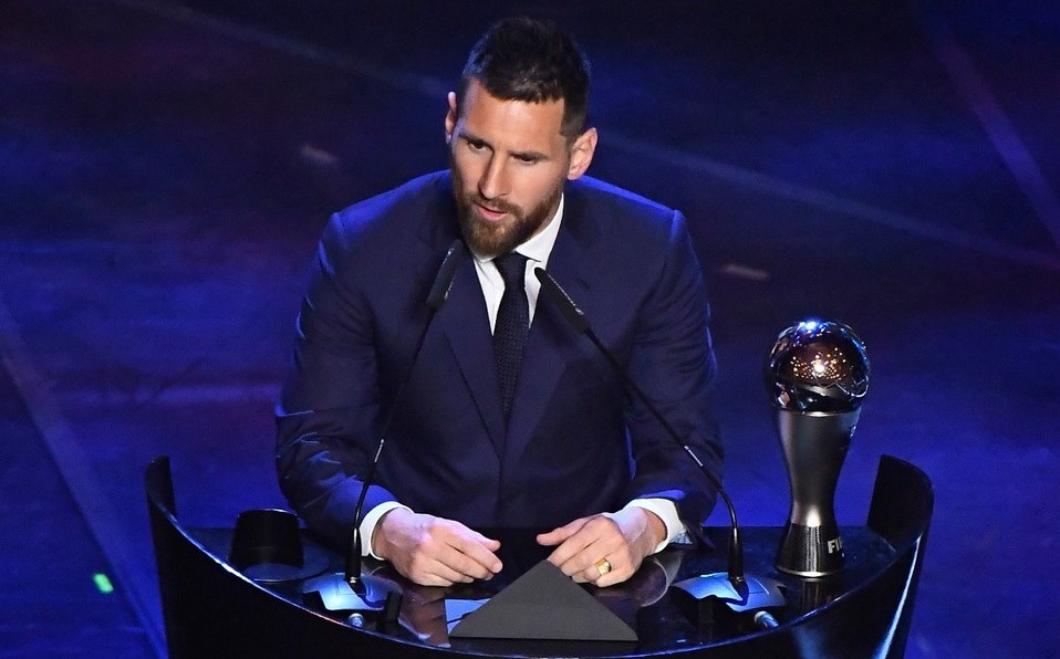 El rosarino también ganó el premio The Best.