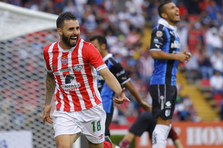 Felipe Gallegos fue el último referente necaxista, consiguió el ascenso en 2016 y se volvió infaltable en los Rayos. (imago7)