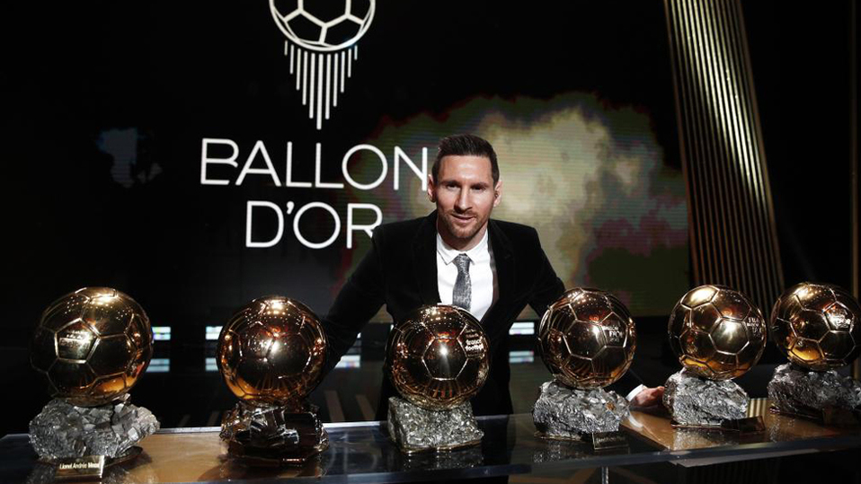 Lio Messi obtuvo su sexto Balón de Oro.