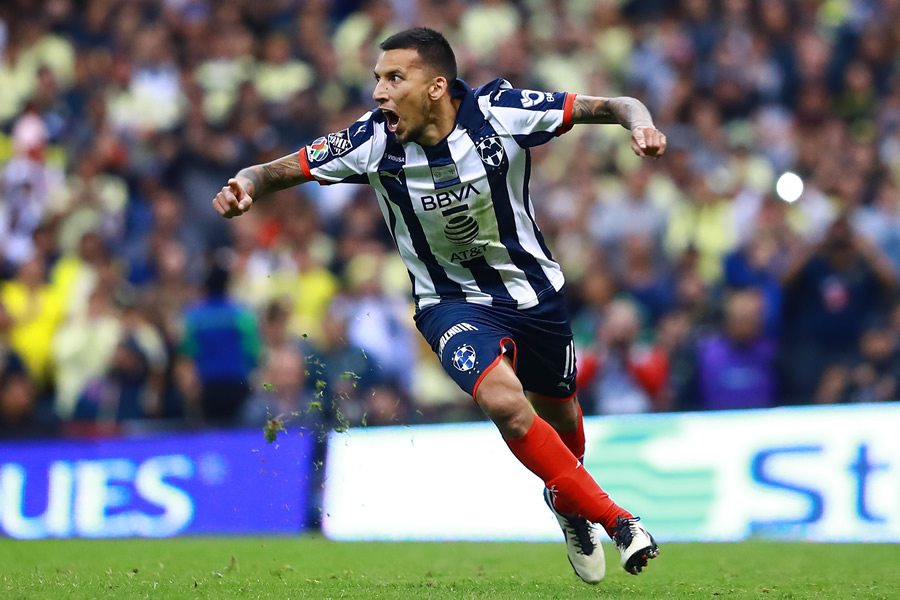 Vangioni celebra el penal con el que Rayados se proclamó Campeón. (Foto: Imago7)