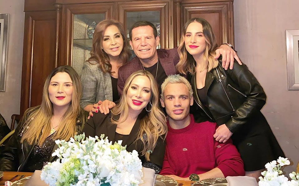 La dinastia Chávez en familia.
