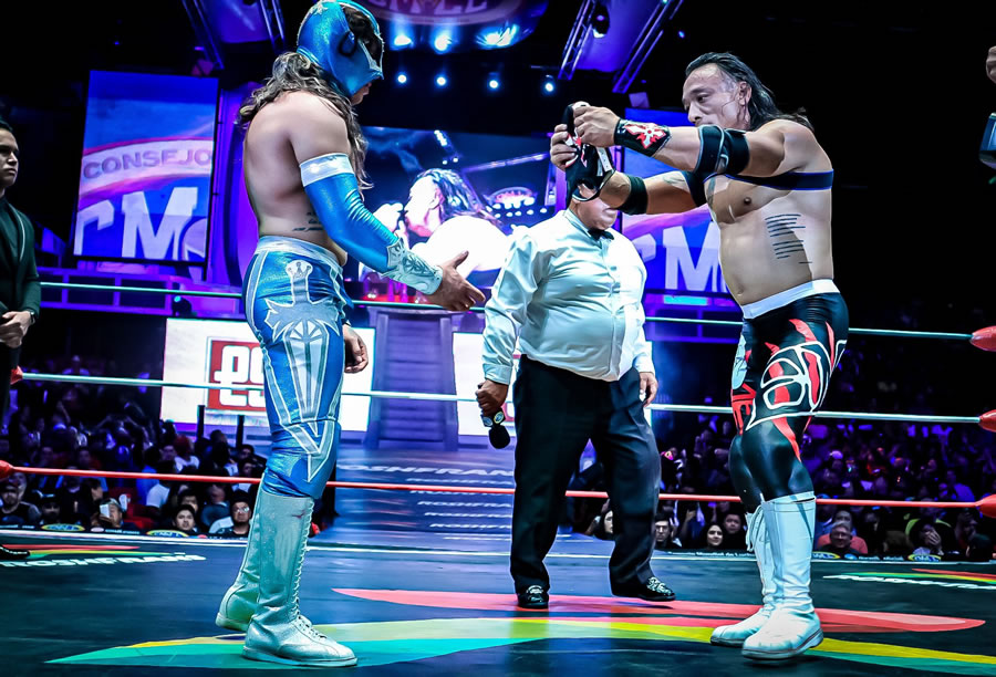 Príncipe Diamante consiguió un gran trofeo en el CMLL. (Foto: CMLL)