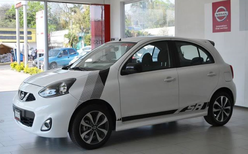 5.- Nissan March: Este vehículo ensamblado en México es el quinto más comercializado.