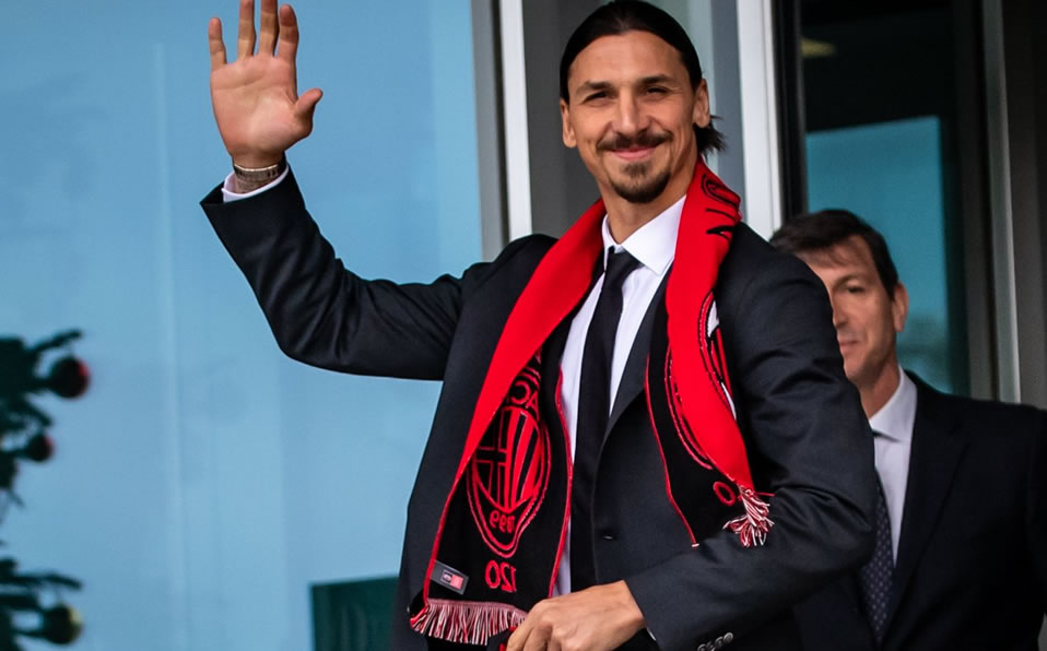 Durante su presentación en San Siro este jueves. (AC Milan)
