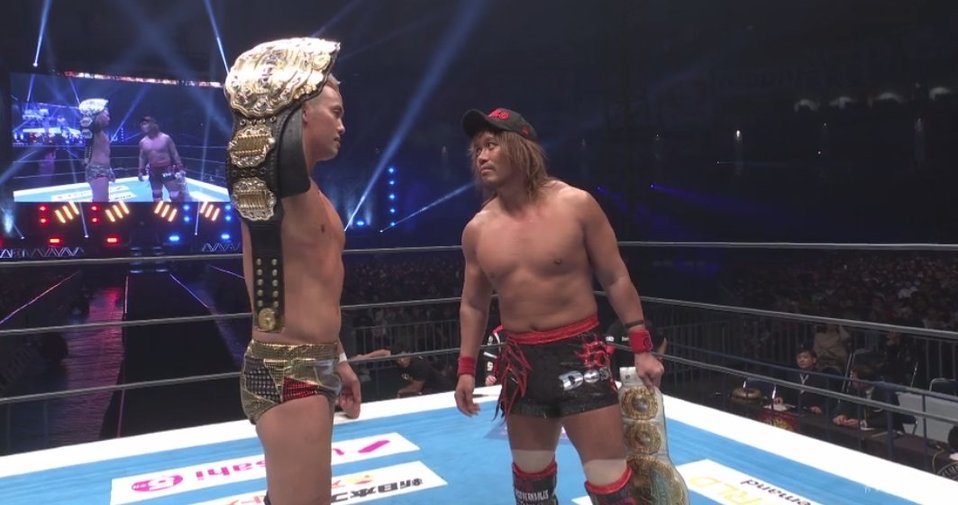 Okada y Naito se enfrentarán en la segunda noche de Wrestle Kingdom. (Foto: NJPW)