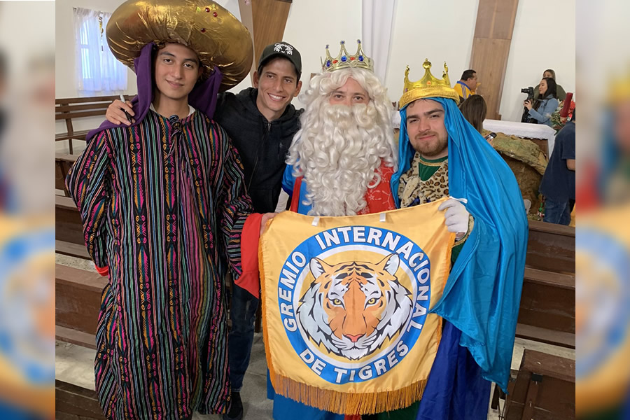 Los felinos festejaron el Día de Reyes.