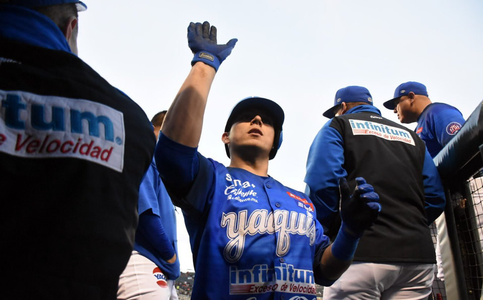 La ofensiva de Yaquis es la de mejor promedio de bateo en todos los playoffs luego de 3 juegos. (Foto: @LMPbeisbol)