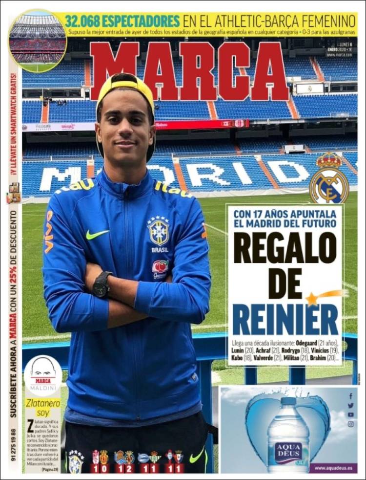 Las mejores portadas deportivas.