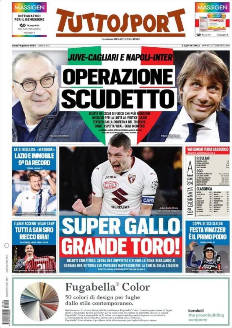 Las mejores portadas deportivas.