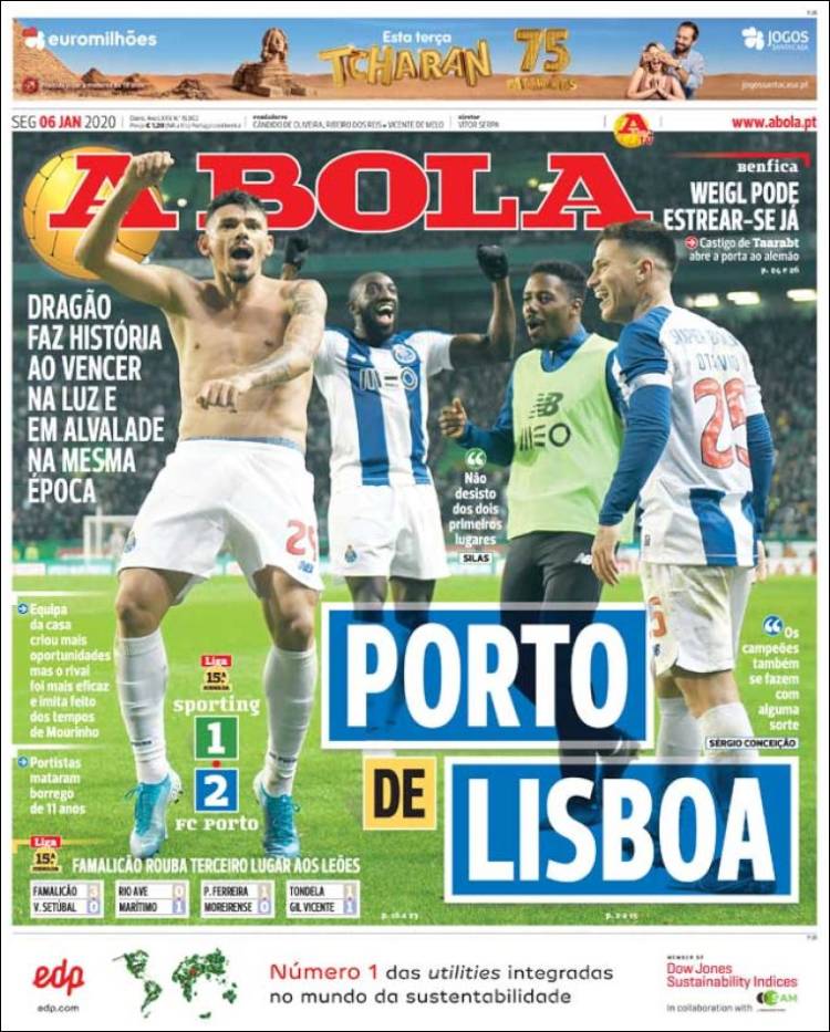 Las mejores portadas deportivas.