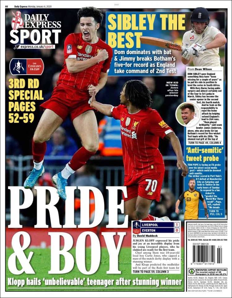 Las mejores portadas deportivas.