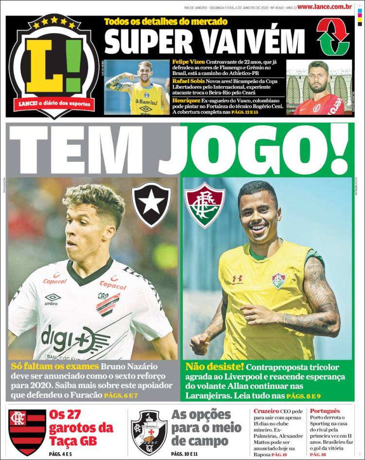 Las mejores portadas deportivas.