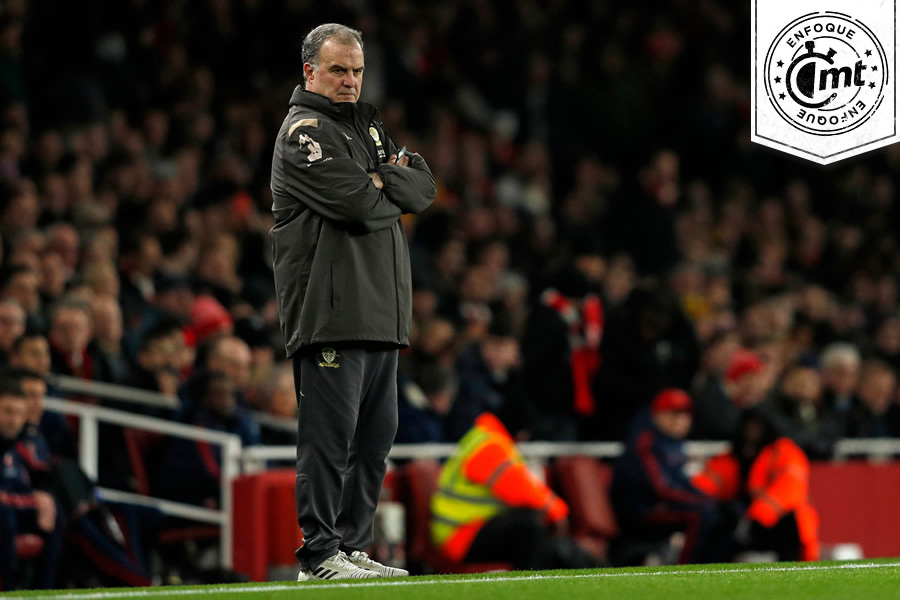 Marcelo Bielsa está en su segunda temporada al frente de Leeds. (Foto: AFP)