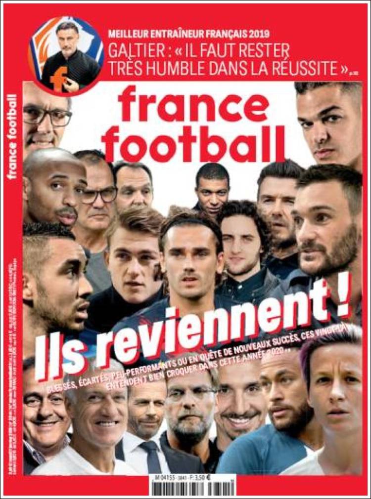 Portadas de diarios deportivos del mundo del 07 de enero del 2020