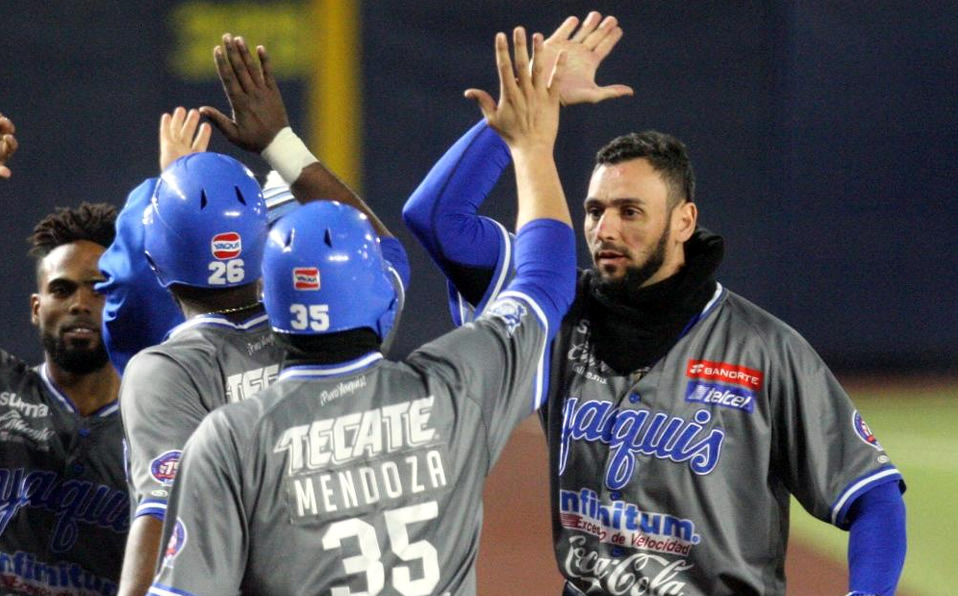 Yaquis solventó el trámite del juego en la parte final del juego. (Foto: @yaquis_oficial)
