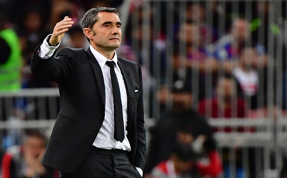 Ernesto Valverde, resignado a que se ponga en duda su continuidad (AFP)