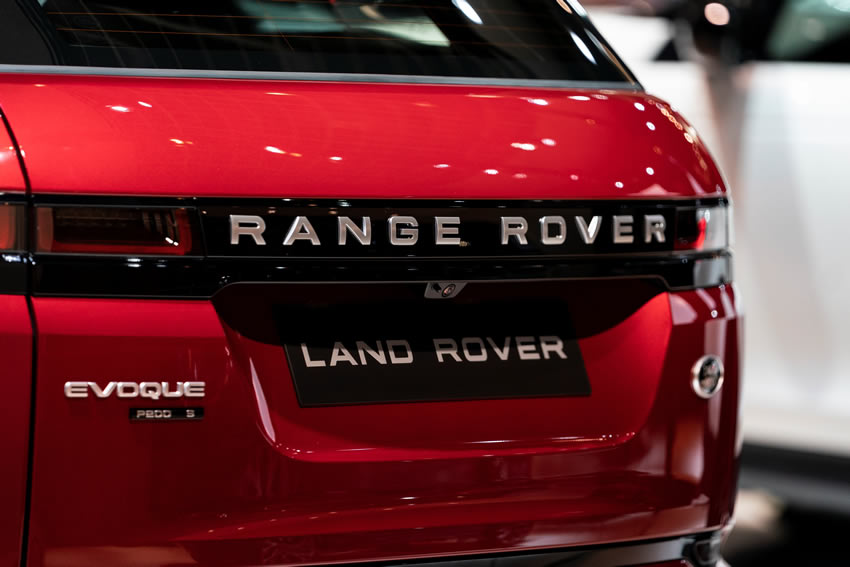 Evoque, de Range Rover, fue una gran novedad. Foto: AFP
