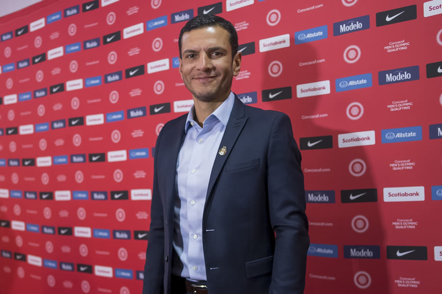 El Jimmy estuvo en Guadalajara para el sorteo del Preolímpico. FOTO: Mexsport.