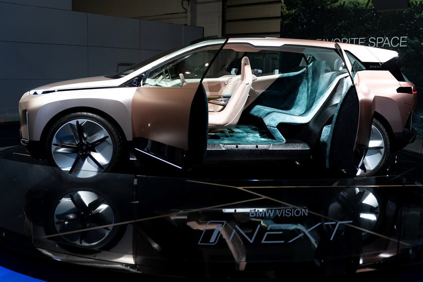 La bella INext de BMW. Foto: AFP